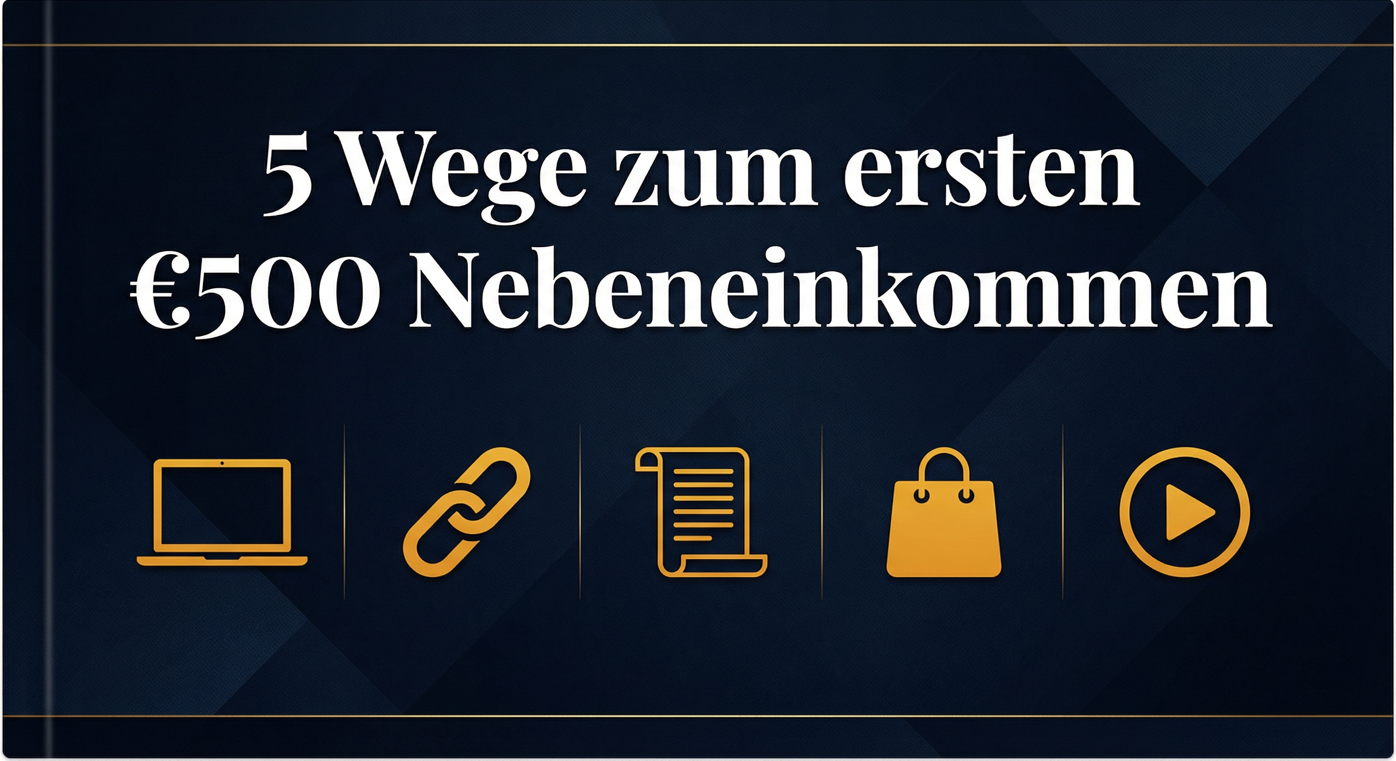 Nebeneinkommen Guide